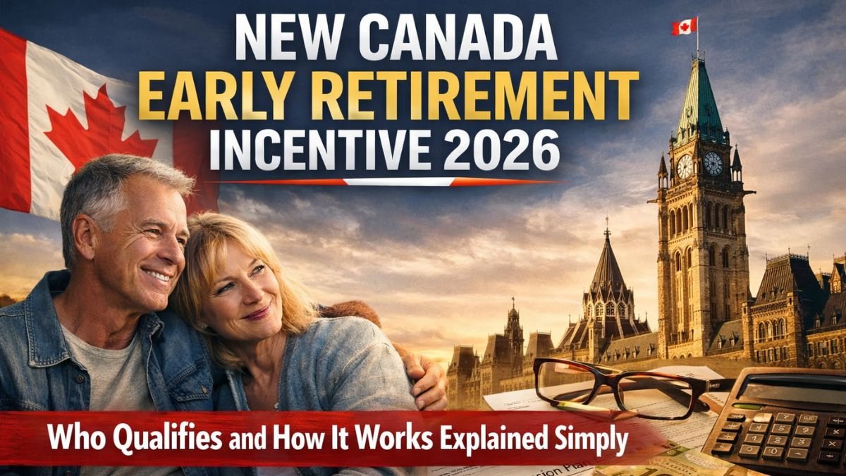 New Canada Early Retirement Incentive 2026 – Who Qualifies and How It Works Explained Simply