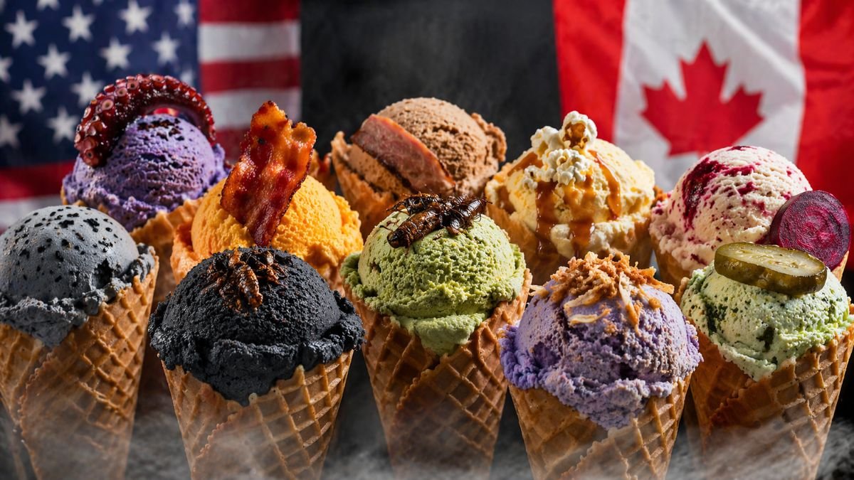The Most Unusual Ice Cream Flavors in the US and Canada, Ranked