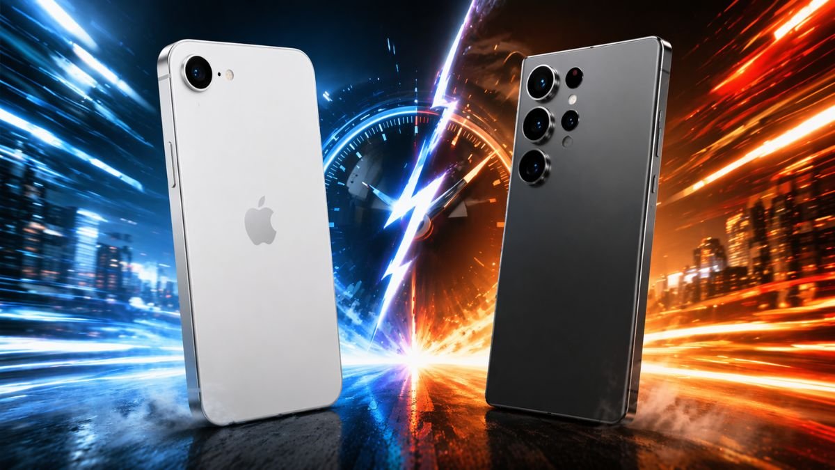 iPhone 17e vs Galaxy S26 Ultra Speed Test: Which One Is Actually Faster?